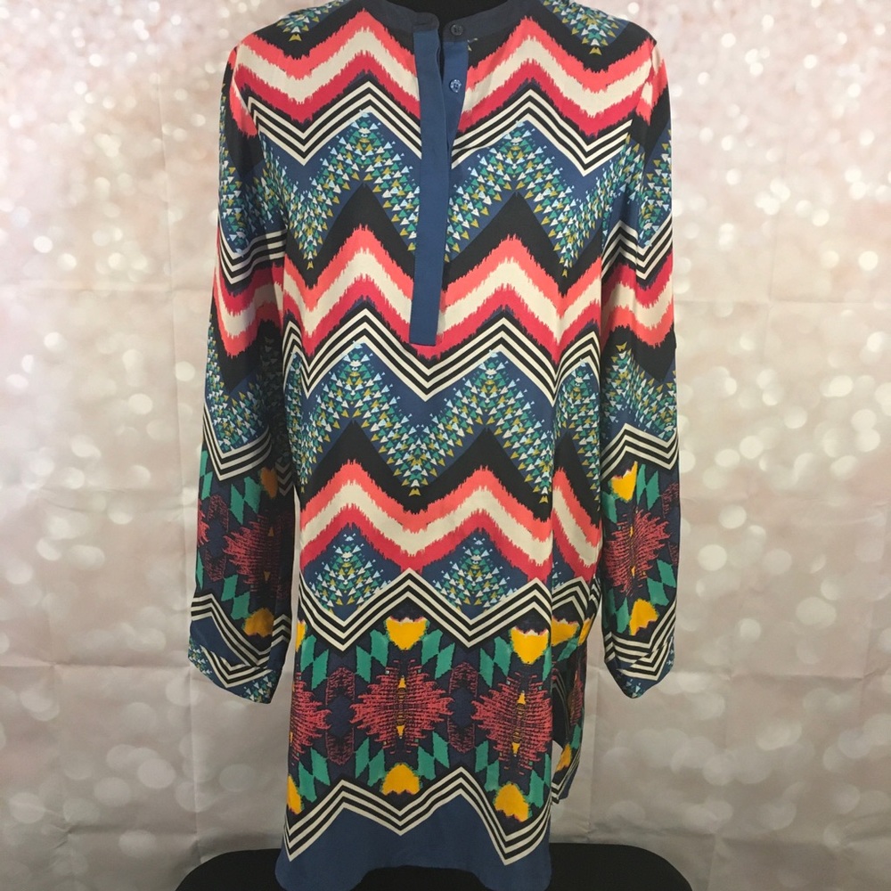 Collective Concepts Multicolored Abstract Dress - image 3